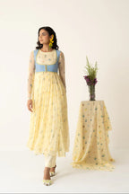 Sunlit Blossom Anarkali Set