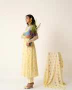 Sunlit Blossom Anarkali Set
